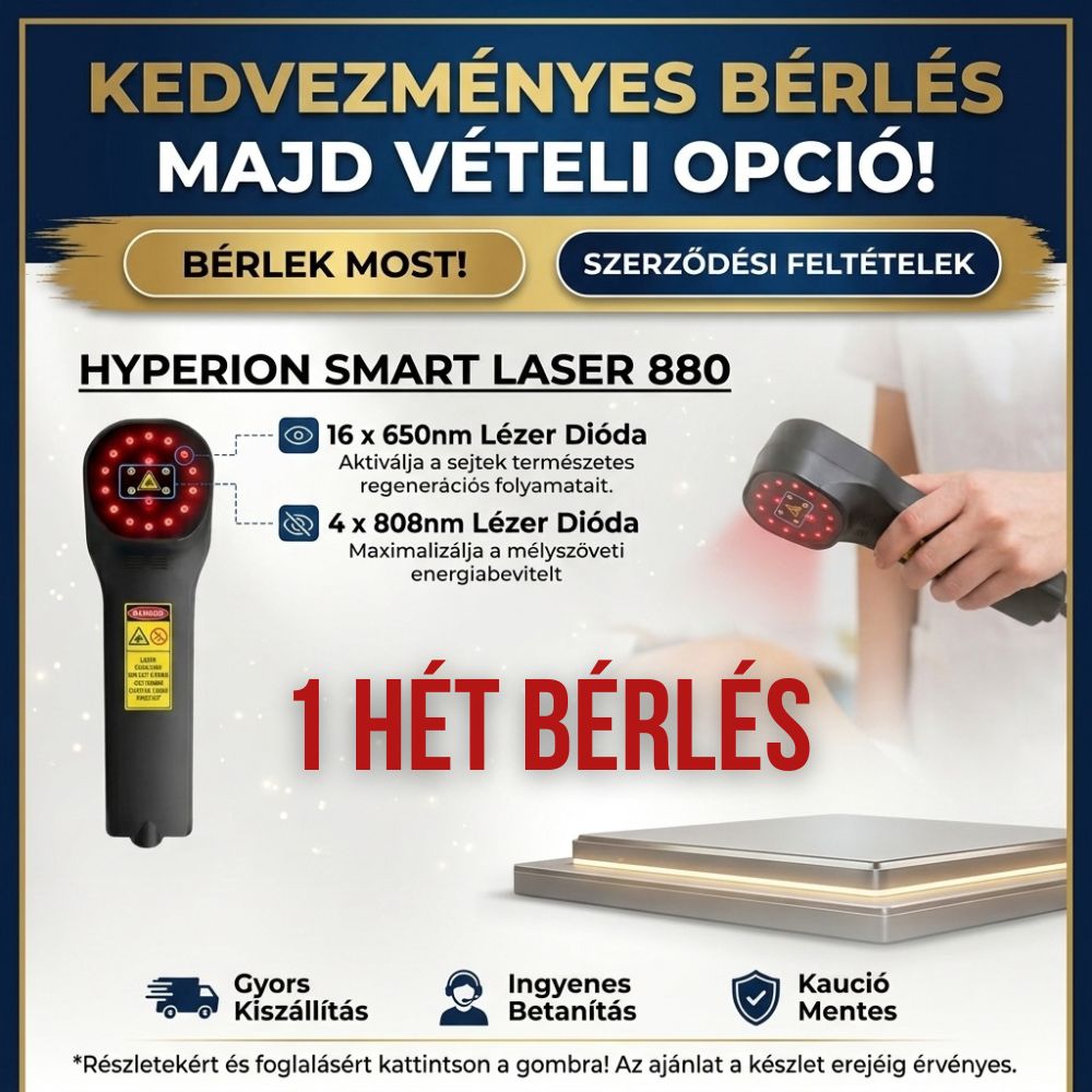 Kedvezményes bérlés, majd vételi opció — Hyperion Smart Laser 880